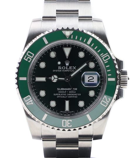 rolex submariner date hulk 116610lv.